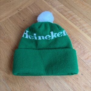 Vintage green Heineken beanie